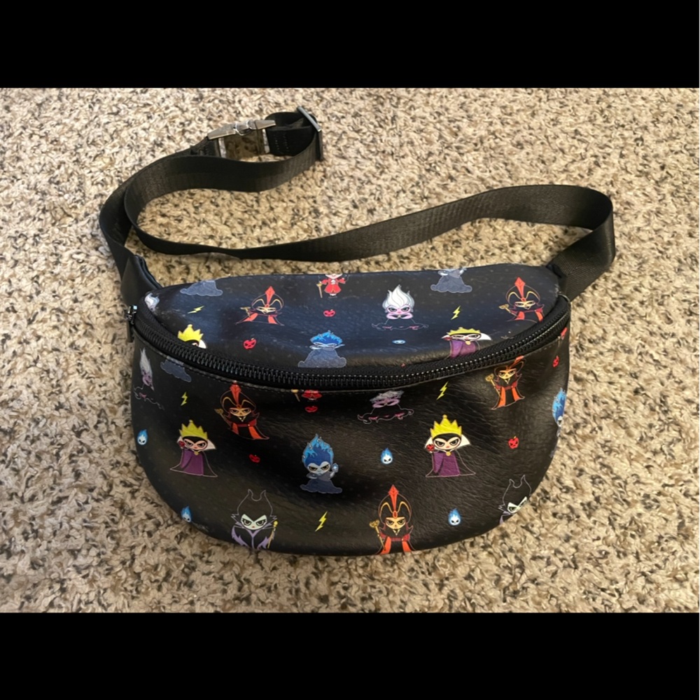 Disney Villains fanny pack belt bag Ursula Jafar Malificent